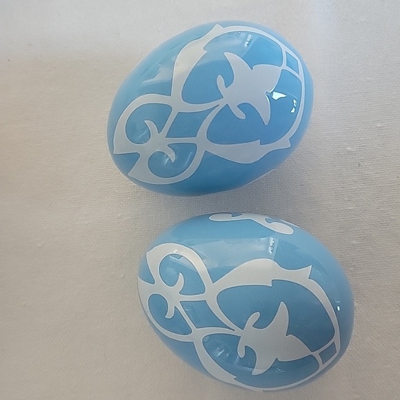 12 Ceramic Colorful Decrotive Lightweight Eggs Easter - Picture 8 of 12